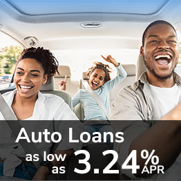 Auto Loans as low as 2.49% APR*